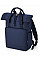 Navy Dusk Recycled Twin Handle Roll-Top Laptop Backpack