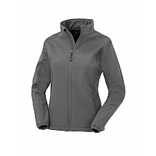 Workguard Grey Ladies' Recycled 2-Layer Printable Softshell