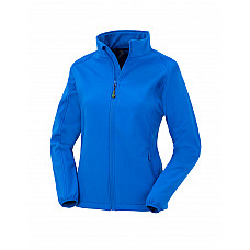 Royal Blue Ladies' Recycled 2-Layer Printable Softshell