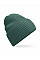 Marine Green Oversized Cuffed Beanie