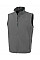 Workguard Grey Men's Recycled 2-Layer Printable Softshell Bodywarmer