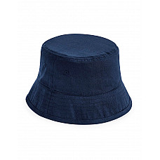 Navy Junior Organic Cotton Bucket Hat