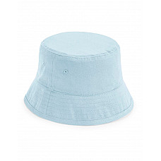 Powder Blue Junior Organic Cotton Bucket Hat