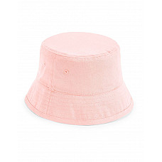 Powder Pink Junior Organic Cotton Bucket Hat