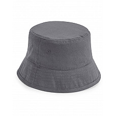 Graphite Grey Organic Cotton Bucket Hat