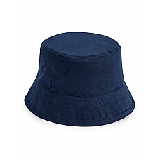 Navy Organic Cotton Bucket Hat