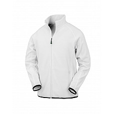 White Recycled Unisex Fleece Polarthermic Jacket