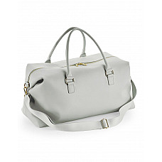 Soft Grey Boutique Weekender