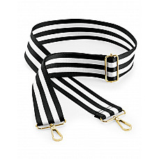 Black/White Boutique Adjustable Bag Strap