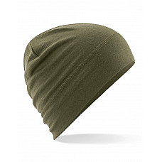 Military Green Merino Beanie