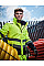 Hi-Vis Yellow/Navy Pro Hi Vis Insulated Parka