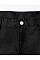 Black Polycotton Twill Shorts