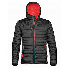 Black/True Red Men's Gravity Thermal Jacket