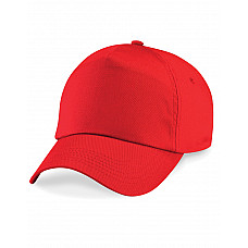 Bright Red Junior Original 5 Panel Cap