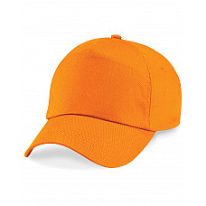 Orange Junior Original 5 Panel Cap