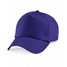 Purple Junior Original 5 Panel Cap