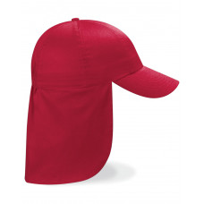 Classic Red Junior Legionnaire Style Cap