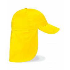 Yellow Junior Legionnaire Style Cap