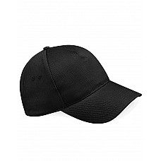 Black Ultimate 5 Panel Cap