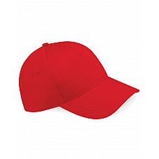 Classic Red Ultimate 5 Panel Cap