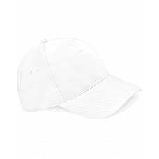 White Ultimate 5 Panel Cap