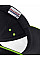 Black/Lime Green Ultimate 5 Panel Cap Sandwich Peak