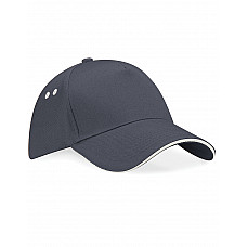 Graphite Grey/oyster Grey Ultimate 5 Panel Cap Sandwich Peak