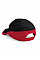 Black/Classic Red Teamwear Competition Cap