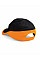 Black/Orange Teamwear Competition Cap