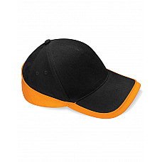 Black/Orange Teamwear Competition Cap