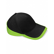 Black/Lime Green Teamwear Competition Cap