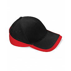 Black/Classic Red Teamwear Competition Cap