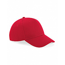 Classic Red Ultimate 6 Panel Cap