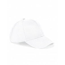 White Ultimate 6 Panel Cap