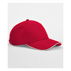 Classic Red/White Team Sports-Tech Cap