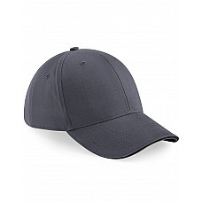 Graphite Grey/Black Athleisure 6 Panel Cap