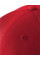 Classic Red/White Athleisure 6 Panel Cap