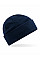 French Navy Recycled Fleece Cuffed Beanie