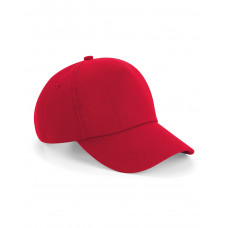 Classic Red Authentic 5 Panel Cap