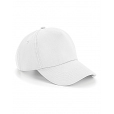 White Authentic 5 Panel Cap