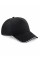 Black/White Authentic 5 Panel Cap - Piped Peak