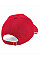 Classic Red/Black/White Authentic 5 Panel Cap - Piped Peak