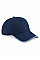 French Navy/Bright Royal/White Authentic 5 Panel Cap - Piped Peak