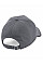 Graphite Grey/Black Authentic 5 Panel Cap - Piped Peak