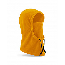 Mustard Recycled Fleece Hood