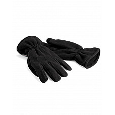 Black Suprafleece® Thinsulate™ Gloves