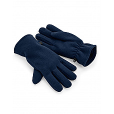 French Navy Recycled Fleece Gloves