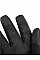 Black Softshell Sports Tech Gloves