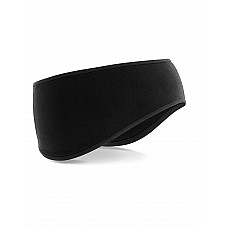 Black Softshell Sports Tech Headband