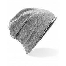 Heather Grey Jersey Beanie